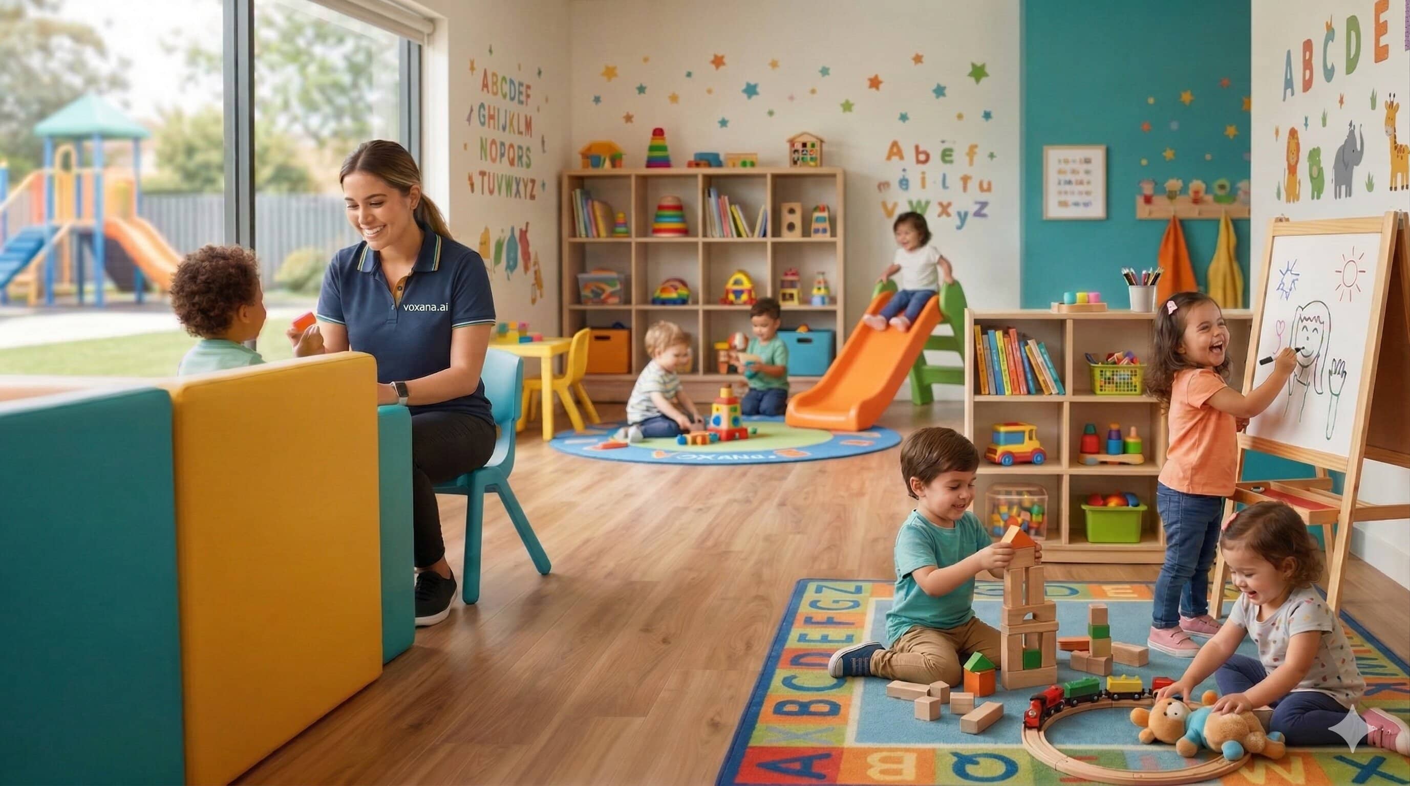 Daycare room background